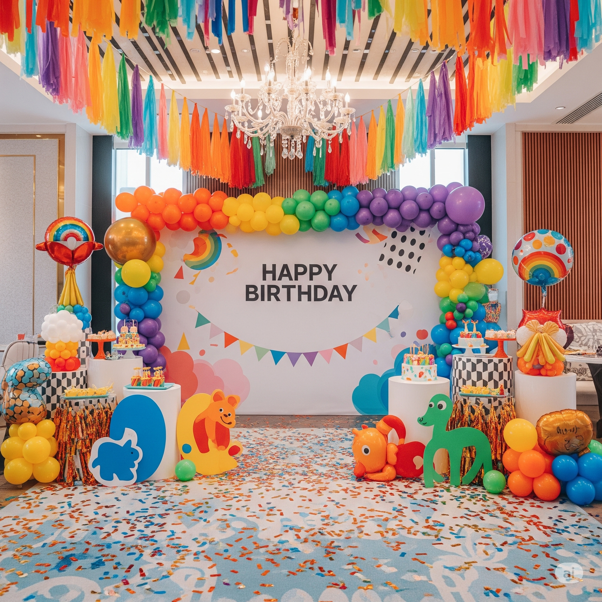 Birthday Party Setup